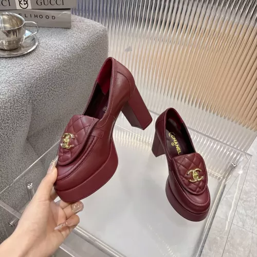 Cheap Chanel High-Heeled Shoes For Women #1382187 Replica Wholesale [$102.00 USD] [ITEM#1382187] on Replica Chanel High-Heeled Shoes