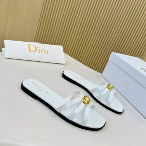 Cheap Christian Dior Slippers For Women #1382197 Replica Wholesale [$82.00 USD] [ITEM#1382197] on Replica Christian Dior Slippers