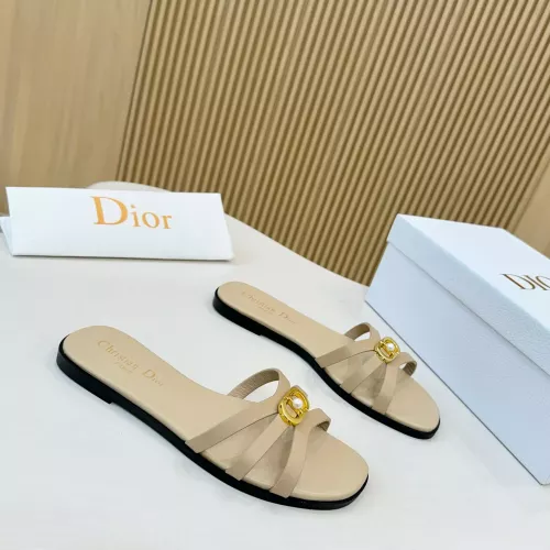 Cheap Christian Dior Slippers For Women #1382198 Replica Wholesale [$82.00 USD] [ITEM#1382198] on Replica Christian Dior Slippers