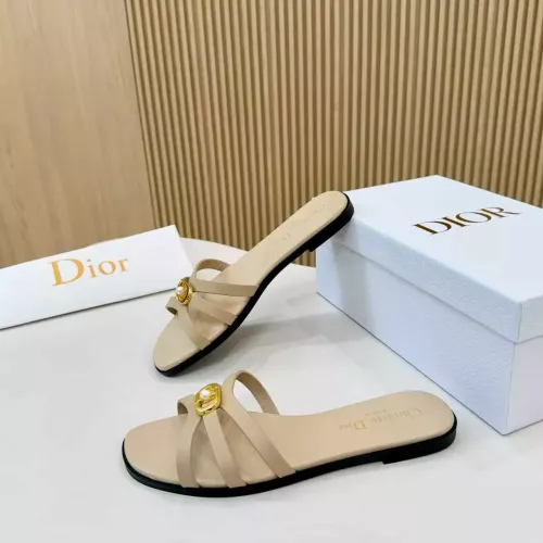 Cheap Christian Dior Slippers For Women #1382198 Replica Wholesale [$82.00 USD] [ITEM#1382198] on Replica Christian Dior Slippers