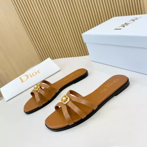 Cheap Christian Dior Slippers For Women #1382199 Replica Wholesale [$82.00 USD] [ITEM#1382199] on Replica Christian Dior Slippers