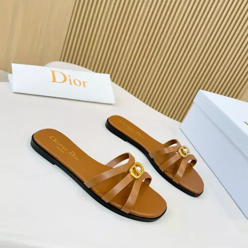 Cheap Christian Dior Slippers For Women #1382199 Replica Wholesale [$82.00 USD] [ITEM#1382199] on Replica Christian Dior Slippers