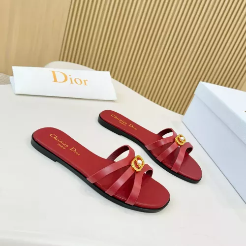 Cheap Christian Dior Slippers For Women #1382200 Replica Wholesale [$82.00 USD] [ITEM#1382200] on Replica Christian Dior Slippers