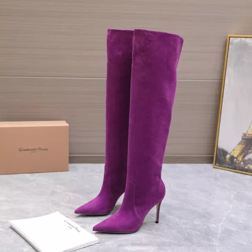 Cheap Gianvito Rossi Boots For Women #1382251 Replica Wholesale [$158.00 USD] [ITEM#1382251] on Replica Gianvito Rossi Boots