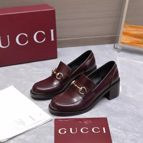 Cheap Gucci Loafer For Women #1382269 Replica Wholesale [$130.00 USD] [ITEM#1382269] on Replica Gucci Oxfords Shoes