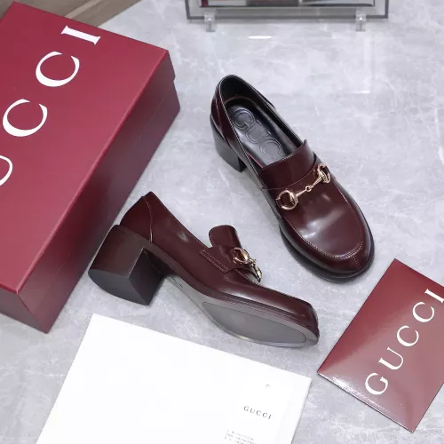 Cheap Gucci Loafer For Women #1382269 Replica Wholesale [$130.00 USD] [ITEM#1382269] on Replica Gucci Oxfords Shoes