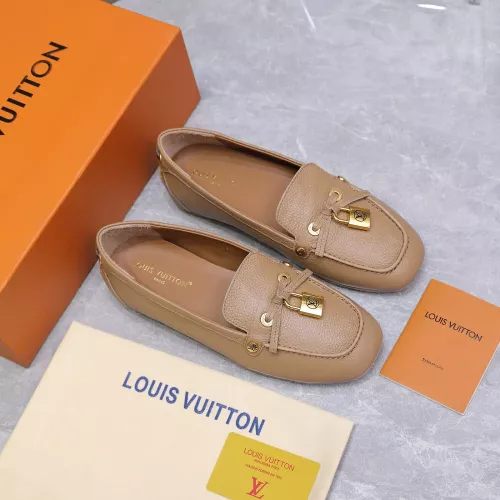 Cheap Louis Vuitton LV Oxfords Shoes For Women #1382276 Replica Wholesale [$115.00 USD] [ITEM#1382276] on Replica Louis Vuitton LV Oxfords Shoes