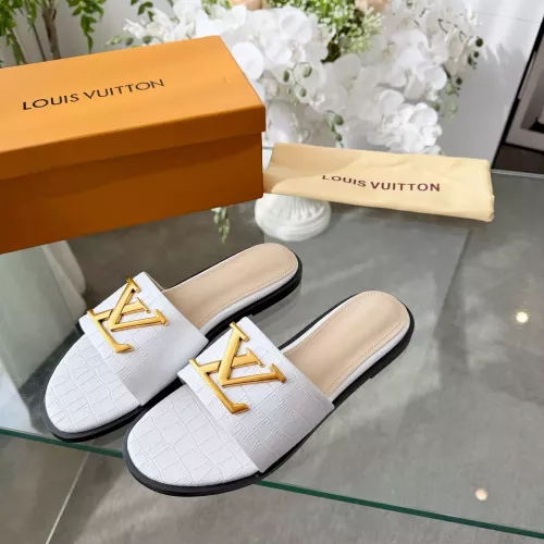 Cheap Louis Vuitton Slippers For Women #1382283 Replica Wholesale [$82.00 USD] [ITEM#1382283] on Replica Louis Vuitton Slippers