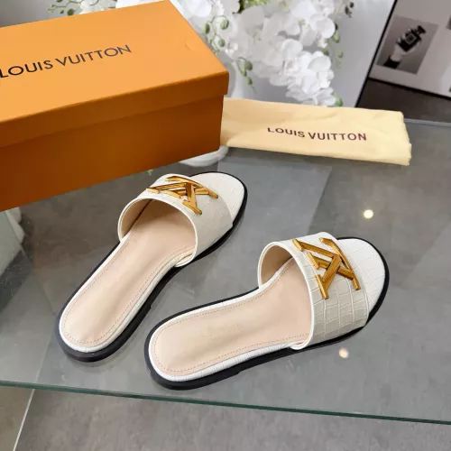 Cheap Louis Vuitton Slippers For Women #1382284 Replica Wholesale [$82.00 USD] [ITEM#1382284] on Replica Louis Vuitton Slippers