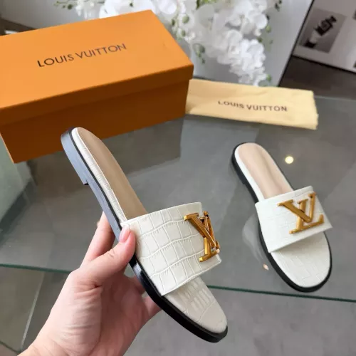 Cheap Louis Vuitton Slippers For Women #1382284 Replica Wholesale [$82.00 USD] [ITEM#1382284] on Replica Louis Vuitton Slippers