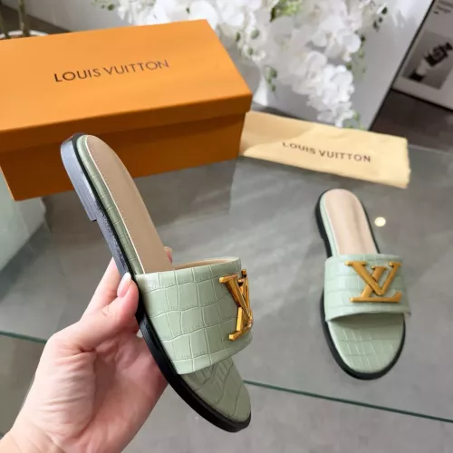 Cheap Louis Vuitton Slippers For Women #1382285 Replica Wholesale [$82.00 USD] [ITEM#1382285] on Replica Louis Vuitton Slippers