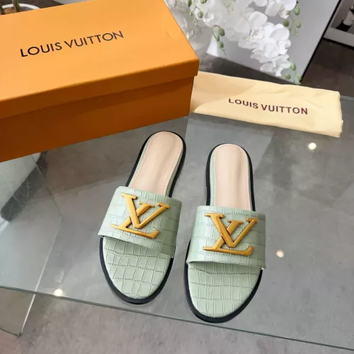 Cheap Louis Vuitton Slippers For Women #1382285 Replica Wholesale [$82.00 USD] [ITEM#1382285] on Replica Louis Vuitton Slippers