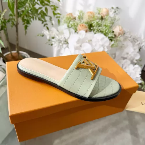 Cheap Louis Vuitton Slippers For Women #1382285 Replica Wholesale [$82.00 USD] [ITEM#1382285] on Replica Louis Vuitton Slippers