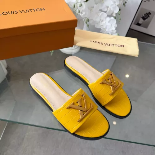 Cheap Louis Vuitton Slippers For Women #1382286 Replica Wholesale [$82.00 USD] [ITEM#1382286] on Replica Louis Vuitton Slippers