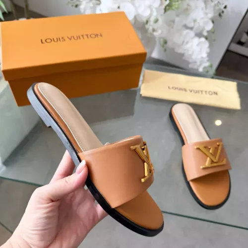 Cheap Louis Vuitton Slippers For Women #1382288 Replica Wholesale [$82.00 USD] [ITEM#1382288] on Replica Louis Vuitton Slippers