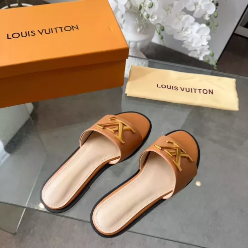 Cheap Louis Vuitton Slippers For Women #1382288 Replica Wholesale [$82.00 USD] [ITEM#1382288] on Replica Louis Vuitton Slippers
