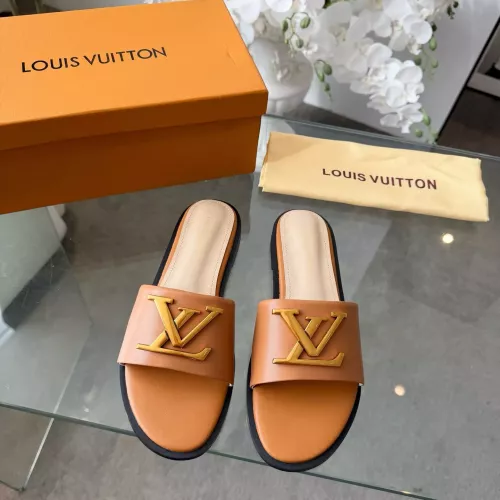 Cheap Louis Vuitton Slippers For Women #1382288 Replica Wholesale [$82.00 USD] [ITEM#1382288] on Replica Louis Vuitton Slippers