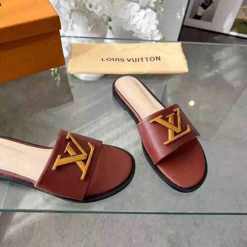 Cheap Louis Vuitton Slippers For Women #1382289 Replica Wholesale [$82.00 USD] [ITEM#1382289] on Replica Louis Vuitton Slippers