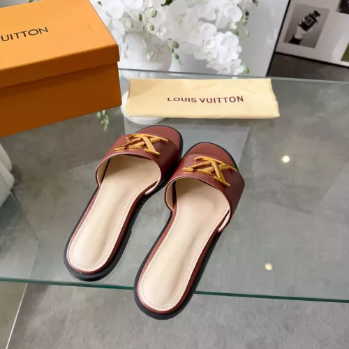 Cheap Louis Vuitton Slippers For Women #1382289 Replica Wholesale [$82.00 USD] [ITEM#1382289] on Replica Louis Vuitton Slippers