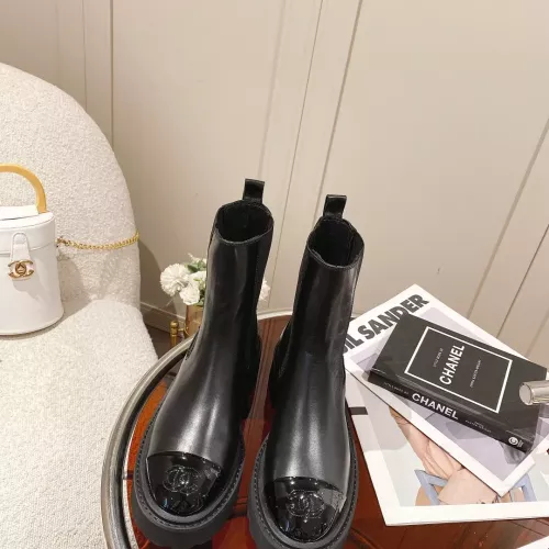 Cheap Chanel Boots For Women #1382309 Replica Wholesale [$105.00 USD] [ITEM#1382309] on Replica Chanel Boots