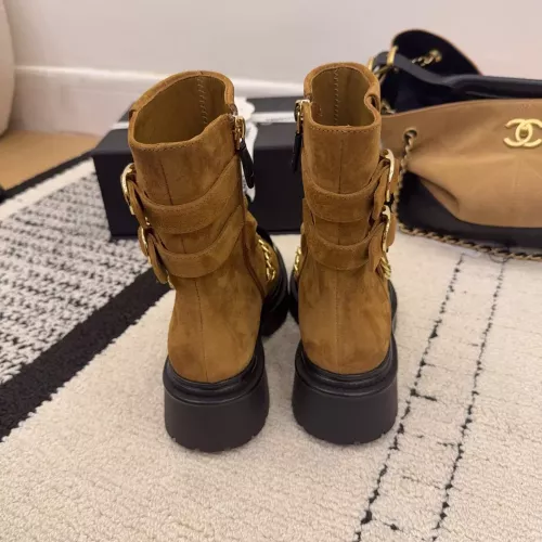 Cheap Chanel Boots For Women #1382310 Replica Wholesale [$145.00 USD] [ITEM#1382310] on Replica Chanel Boots