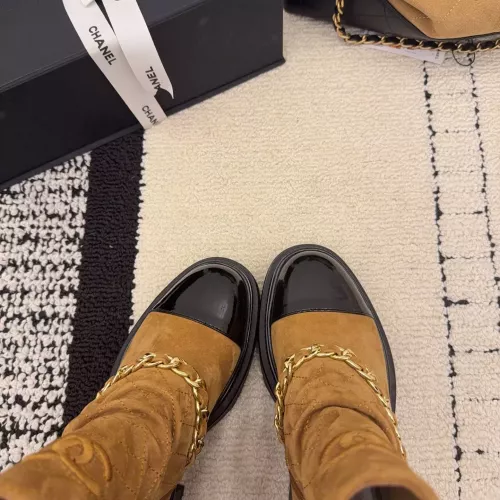 Cheap Chanel Boots For Women #1382310 Replica Wholesale [$145.00 USD] [ITEM#1382310] on Replica Chanel Boots