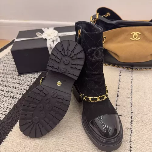 Cheap Chanel Boots For Women #1382312 Replica Wholesale [$145.00 USD] [ITEM#1382312] on Replica Chanel Boots