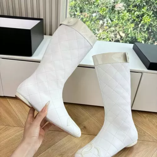 Cheap Chanel Boots For Women #1382319 Replica Wholesale [$182.00 USD] [ITEM#1382319] on Replica Chanel Boots