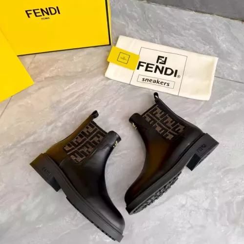 Cheap Fendi Fashion Boots For Women #1382320 Replica Wholesale [$115.00 USD] [ITEM#1382320] on Replica Fendi Fashion Boots