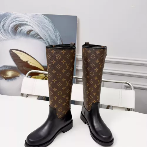Cheap Louis Vuitton Boots For Women #1382323 Replica Wholesale [$132.00 USD] [ITEM#1382323] on Replica Louis Vuitton Boots