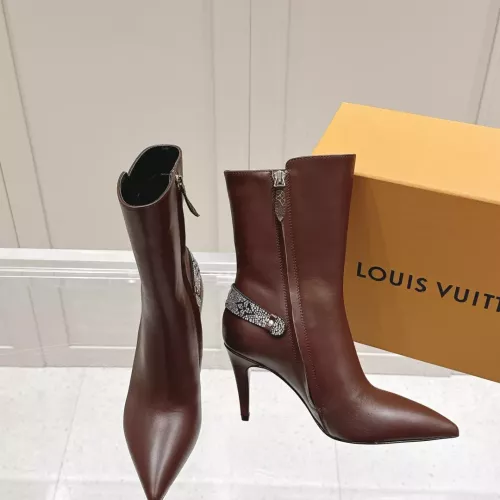 Cheap Louis Vuitton Boots For Women #1382329 Replica Wholesale [$140.00 USD] [ITEM#1382329] on Replica Louis Vuitton Boots