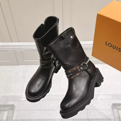 Cheap Louis Vuitton Boots For Women #1382343 Replica Wholesale [$155.00 USD] [ITEM#1382343] on Replica Louis Vuitton Boots