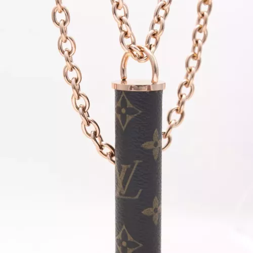 Cheap Louis Vuitton Necklaces In Rose Gold For Women #1382351 Replica Wholesale [$25.00 USD] [ITEM#1382351] on Replica Louis Vuitton Necklaces