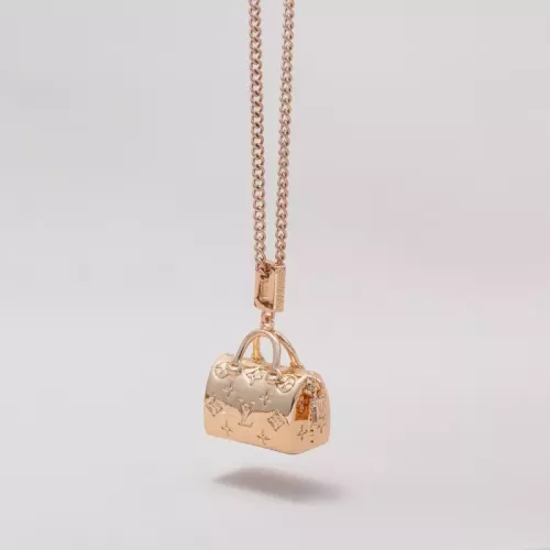 Louis Vuitton Necklaces In Rose Gold For Women #1382354