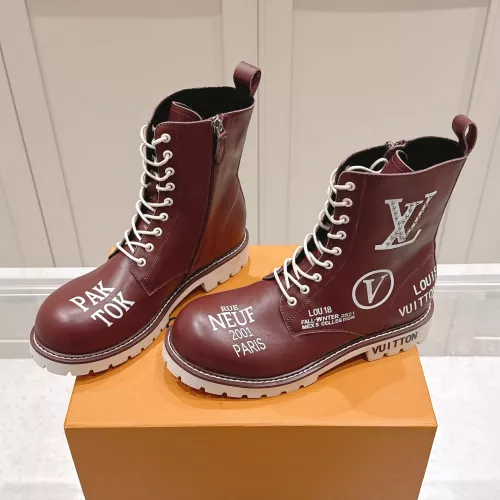 Cheap Louis Vuitton Boots For Women #1382356 Replica Wholesale [$158.00 USD] [ITEM#1382356] on Replica Louis Vuitton Boots
