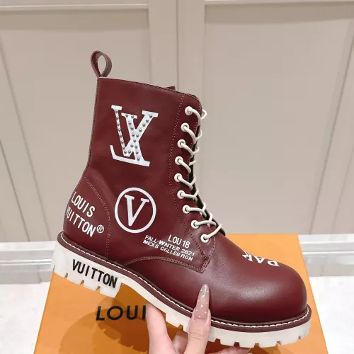 Cheap Louis Vuitton Boots For Women #1382356 Replica Wholesale [$158.00 USD] [ITEM#1382356] on Replica Louis Vuitton Boots