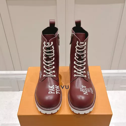 Cheap Louis Vuitton Boots For Women #1382356 Replica Wholesale [$158.00 USD] [ITEM#1382356] on Replica Louis Vuitton Boots