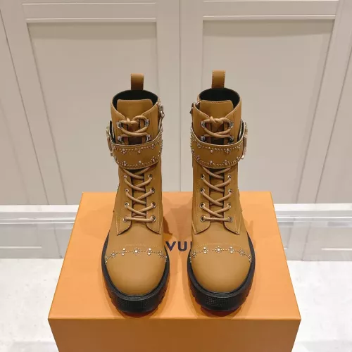 Cheap Louis Vuitton Boots For Women #1382363 Replica Wholesale [$170.00 USD] [ITEM#1382363] on Replica Louis Vuitton Boots