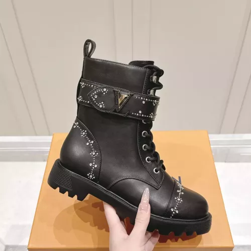 Cheap Louis Vuitton Boots For Women #1382364 Replica Wholesale [$170.00 USD] [ITEM#1382364] on Replica Louis Vuitton Boots