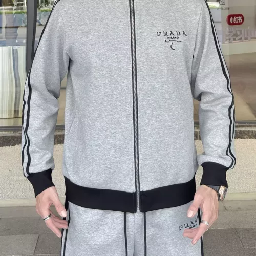 Cheap Prada Tracksuits Long Sleeved For Men #1382378 Replica Wholesale [$102.00 USD] [ITEM#1382378] on Replica Prada Tracksuits
