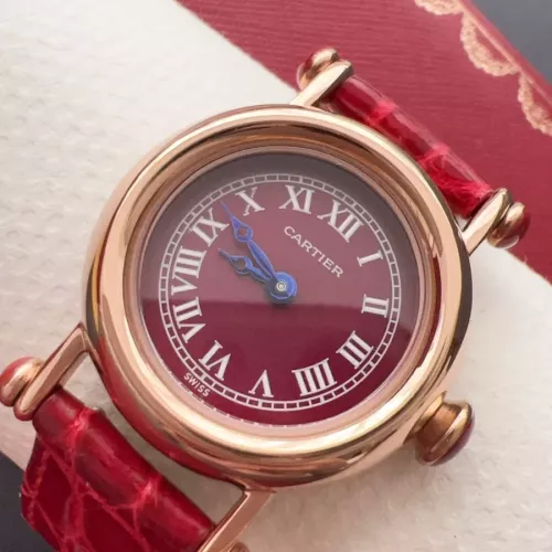 Cheap Cartier AAA Quality Watches In Rose Gold For Women #1382423 Replica Wholesale [$172.00 USD] [ITEM#1382423] on Replica Cartier AAA Quality Watches