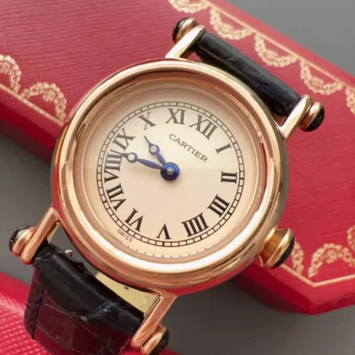 Cheap Cartier AAA Quality Watches In Rose Gold For Women #1382434 Replica Wholesale [$172.00 USD] [ITEM#1382434] on Replica Cartier AAA Quality Watches