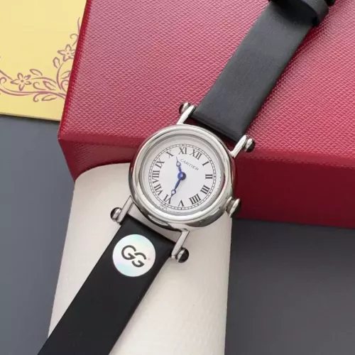 Cheap Cartier AAA Quality Watches In Black For Women #1382438 Replica Wholesale [$135.00 USD] [ITEM#1382438] on Replica Cartier AAA Quality Watches