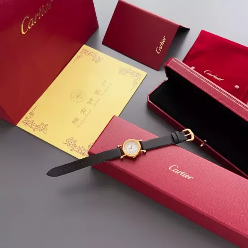 Cheap Cartier AAA Quality Watches In Black For Women #1382442 Replica Wholesale [$135.00 USD] [ITEM#1382442] on Replica Cartier AAA Quality Watches