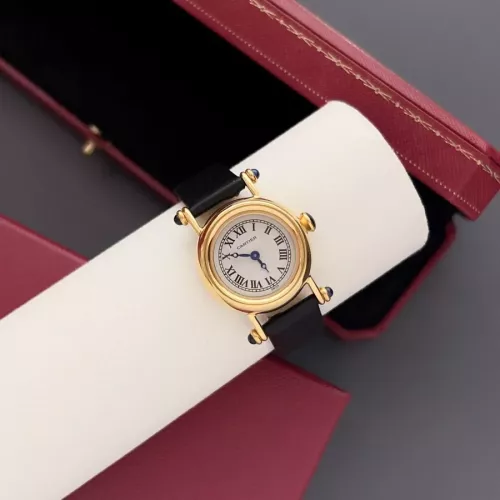Cheap Cartier AAA Quality Watches In Black For Women #1382442 Replica Wholesale [$135.00 USD] [ITEM#1382442] on Replica Cartier AAA Quality Watches