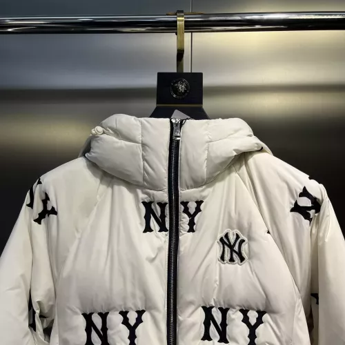 Cheap New York Yankees Down Feather Coat Long Sleeved For Women #1382464 Replica Wholesale [$160.00 USD] [ITEM#1382464] on Replica New York Yankees Down Feather Coat