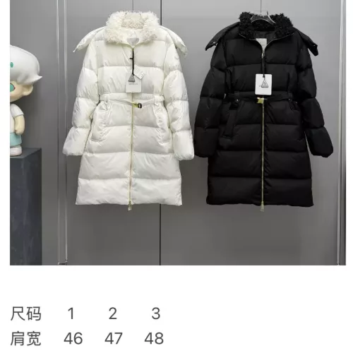 Cheap Moncler Down Feather Coat Long Sleeved For Women #1382480 Replica Wholesale [$247.93 USD] [ITEM#1382480] on Replica Moncler Down Feather Coat