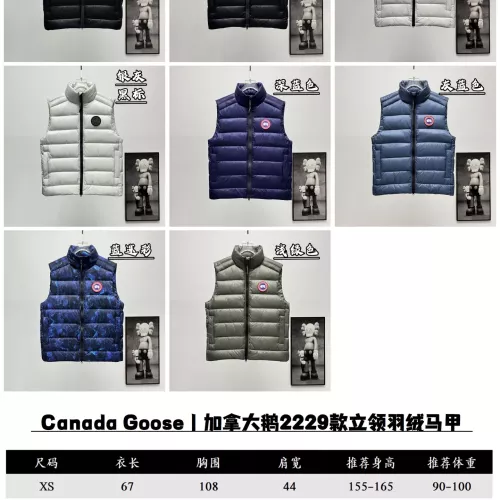 Cheap Canada Goose Down Feather Coat Sleeveless For Unisex #1382485 Replica Wholesale [$102.00 USD] [ITEM#1382485] on Replica Canada Goose Down Feather Coat