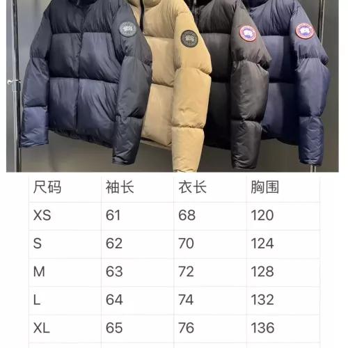 Cheap Canada Goose Down Feather Coat Long Sleeved For Unisex #1382491 Replica Wholesale [$172.00 USD] [ITEM#1382491] on Replica Canada Goose Down Feather Coat
