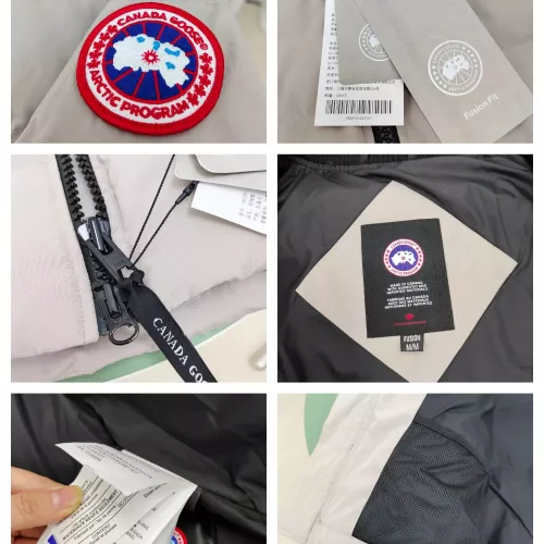 Cheap Canada Goose Down Feather Coat Long Sleeved For Men #1382494 Replica Wholesale [$162.00 USD] [ITEM#1382494] on Replica Canada Goose Down Feather Coat
